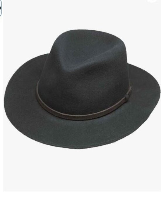 LiteFelt Autumn Black Wool Felt Packable Outback Cowboy Hat USA Unisex main image 7
